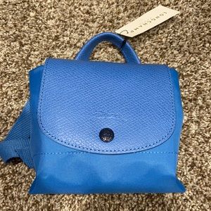 New Blue LongChamp Backpack